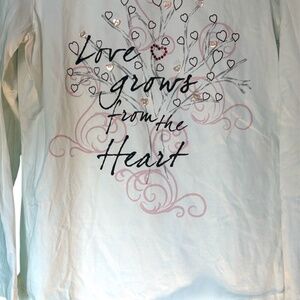 Christopher & Banks White Long Sleeve Tee